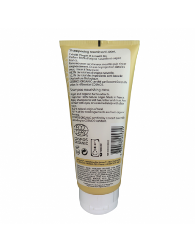 Champú Nutritivo para Cabello Seco o Dañado Cosmos Organic Born to Bio 200 ml