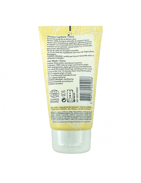 Mascarilla Capilar Cosmos Organic Born to Bio 150 ml Mascarilla Capilar Cosmos Organic Born to Bio 150 ml