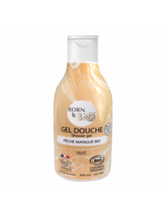 Gel de Ducha Ecológico de Melocotón y Mango Born to Bio 300 ml