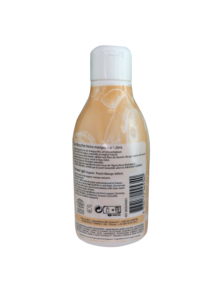 Gel de Ducha Ecológico de Melocotón y Mango Born to Bio 300 ml Gel de Ducha Ecológico de Melocotón y Mango Born to Bio 300 ml