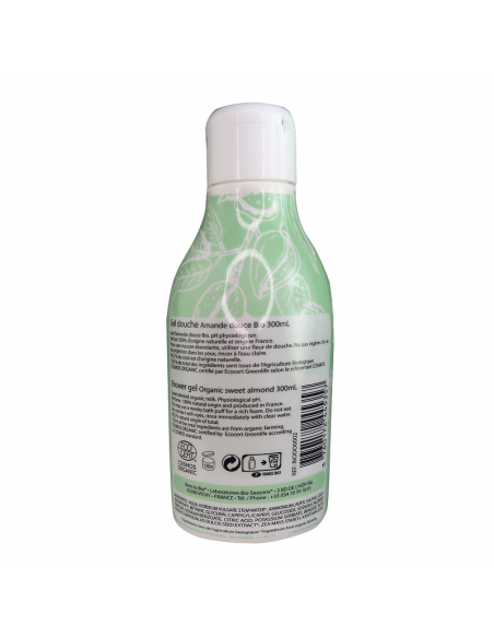 Gel de Ducha Ecológico de Almendra Dulce Born to Bio 300 ml Gel de Ducha Ecológico de Almendra Dulce Born to Bio 300 ml