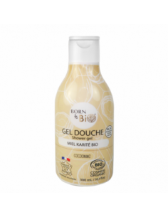 Gel de Ducha Ecológico de Miel y Karité Born to Bio 300 ml