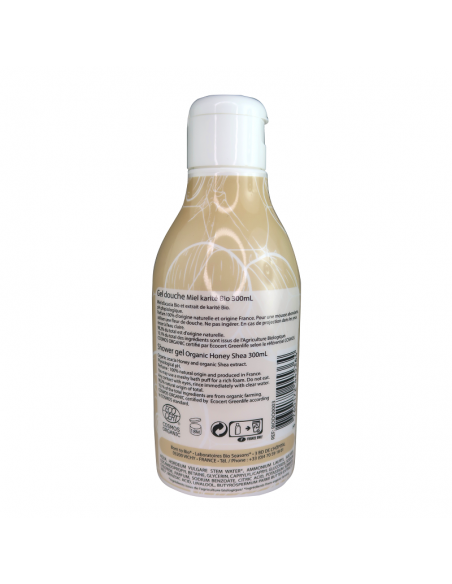 Gel de Ducha Ecológico de Miel y Karité Born to Bio 300 ml Gel de Ducha Ecológico de Miel y Karité Born to Bio 300 ml