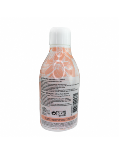 Gel de Ducha Ecológico de Cítricos Orgánicos Born to Bio 300 ml