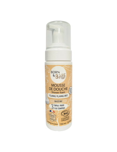 Mousse de Ducha Orgánica Ylang Ylang Born to Bio 150 ml