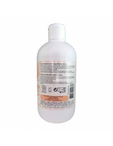 Agua Micelar Para Pieles Grasas Born to Bio 500 ml