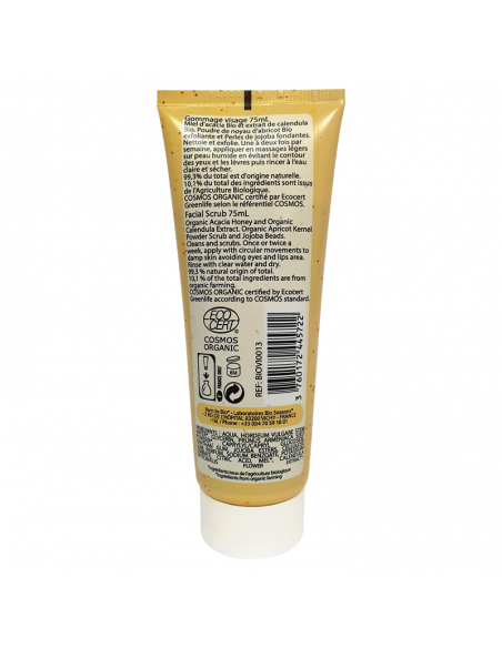 Exfoliante Facial Para Pieles Sensibles Born to Bio 75 ml Exfoliante Facial Para Pieles Sensibles Born to Bio 75 ml