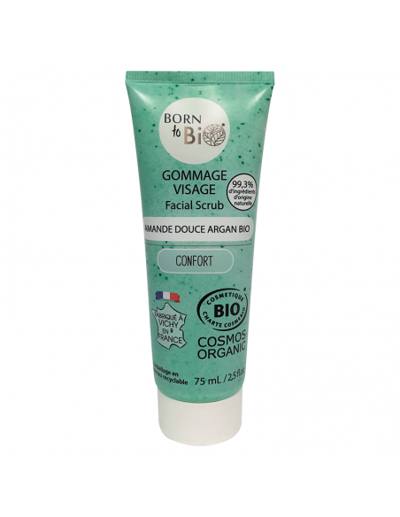 Exfoliante Facial Para Pieles Normales Born to Bio 75 ml Exfoliante Facial Para Pieles Normales Born to Bio 75 ml