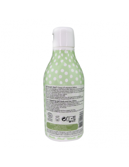 Gel Limpiador 2 en 1 Bebé Cosmos Organic Born to Bio 300 ml