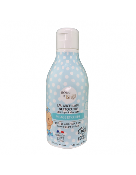 Agua Limpiadora Bebé Cosmos Organic Born to Bio 300 ml Agua Limpiadora Bebé Cosmos Organic Born to Bio 300 ml