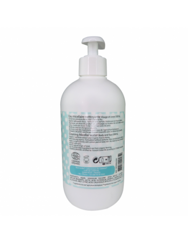 Agua Limpiadora Bebé Cosmos Organic Born to Bio 500 ml