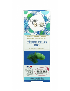 Aceite esencial de cedro del Atlas orgánico Born to Bio 10 ml