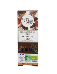 Aceite esencial de pino silvestre orgánico (Pinus sylvestris) Born to Bio 10 ml