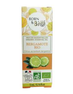 Aceite esencial de bergamota orgánico Born to Bio 5 ml