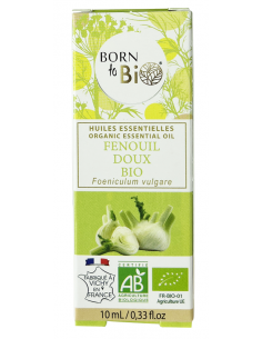 Aceite esencial de hinojo dulce orgánico Born to Bio 10 ml