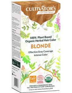 Tinte orgánico Rubio Cultivator's 100 gr. Ecocert 2