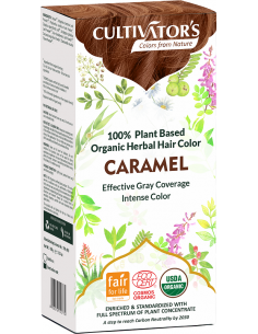 Tinte orgánico Caramelo Cultivator's 100 gr. Ecocert 2