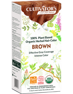 Tinte orgánico Castaño Dorado Cultivator's 100 gr. Ecocert 2