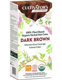 Tinte orgánico Castaño Dorado Oscuro Cultivator's 100 gr. Ecocert 2