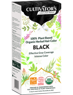 Tinte orgánico Negro Cultivator's 100 gr. Ecocert 2