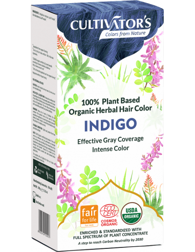 Tinte orgánico Índigo Cultivator's 100 gr. Ecocert