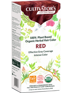 Tinte orgánico Pelirrojo Cultivator's 100 gr. Ecocert 2