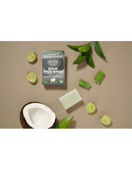 Limpiador facial sólido para hombre 40gr Balade