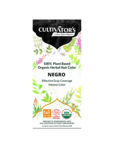 Tinte orgánico Negro Cultivator's 100 gr. Ecocert