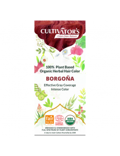 Tinte orgánico Borgoña Cultivator's 100 gr. Ecocert