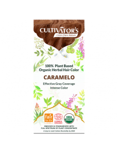 Tinte orgánico Caramelo Cultivator's 100 gr. Ecocert