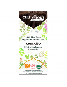 Tinte orgánico Castaño Cultivator's 100 gr. Ecocert