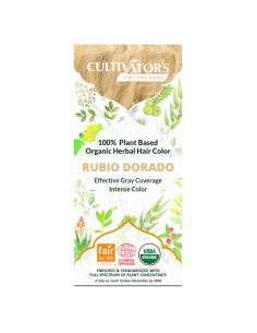 Tinte orgánico Rubio Dorado Cultivator's 100 gr. Ecocert