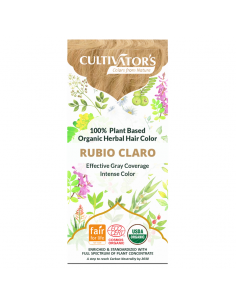 Tinte orgánico Rubio Claro Cultivator's 100 gr. Ecocert
