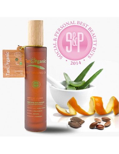 Autobronceador Transparente e Hidratante TanOrganic