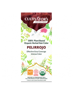 Tinte orgánico Pelirrojo Cultivator's 100 gr. Ecocert