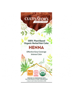 Tinte Henna orgánico Cultivator's 100 gr. Ecocert