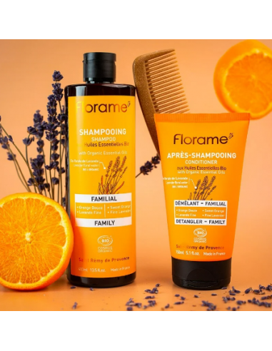 Acondicionador desenredante Familiar 150 ml.Florame