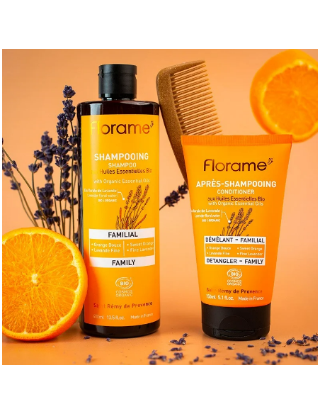 Acondicionador desenredante Familiar 150 ml.Florame