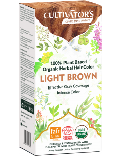 Tinte orgánico Castaño Dorado Claro Cultivator's 100 gr. Ecocert 2