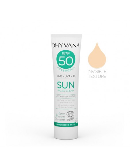 Protector Solar 100% Natural Mineral SPF 50 Dhyvana