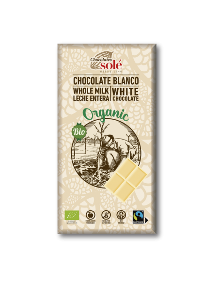 Chocolate Blanco Eco 100G Chocolates Solé Chocolate Blanco Eco 100G Chocolates Solé