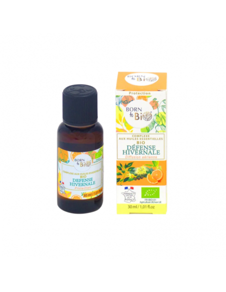 Winter Defense - Complejo con aceites esenciales orgánicos Born to Bio