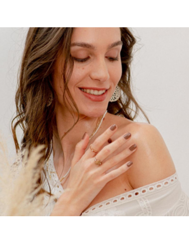 Aceite iridiscente iluminador Rose Gold BOHO