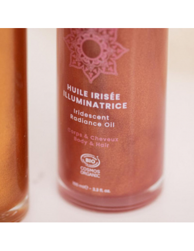Aceite iridiscente iluminador Rose Gold BOHO