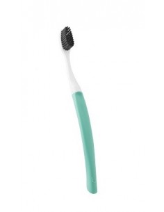 Cepillo de dientes con cabeza reemplazable Edith - Medium azul claro Bioseptyl