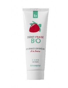 Pasta de dientes para niños sabor fresa Bioseptyl