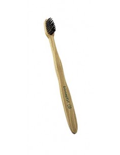 Cepillo de dientes de madera de haya soft verde Bioseptyl