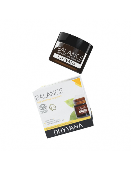 Crema Hidratante Ligera Natural para Piel Mixta & Grasa - Balance Dhyvana Crema Hidratante Ligera Natural para Piel Mixta & Grasa - Balance Dhyvana