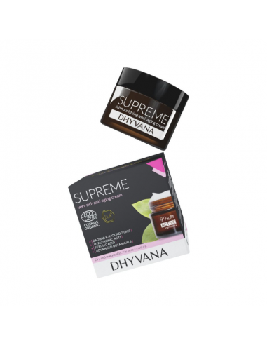 Crema Antiaging Natural para Piel Seca & Piel Madura - Supreme Dhyvana