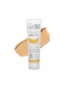 Protector Solar 100% Natural Mineral con Color SPF 50 Amber Honey Dhyvana